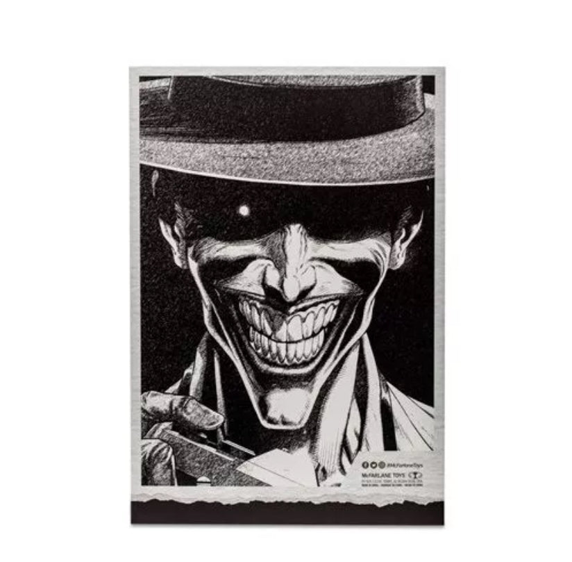 The Joker Designed By Jason Fabok Sketch Action Figure DC Mcfarlane (GOLD LABEL)