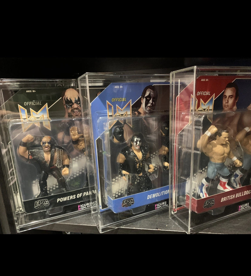 Chella Toys Epic Tag Team Acrylic Display Wrestling Case