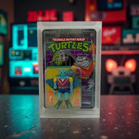 TMNT Super7 Reaction 3.75” Action Figure Acrylic Display Case