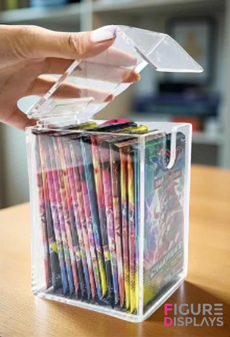 Premium Pokémon Acrylic Pack Display Holder Case