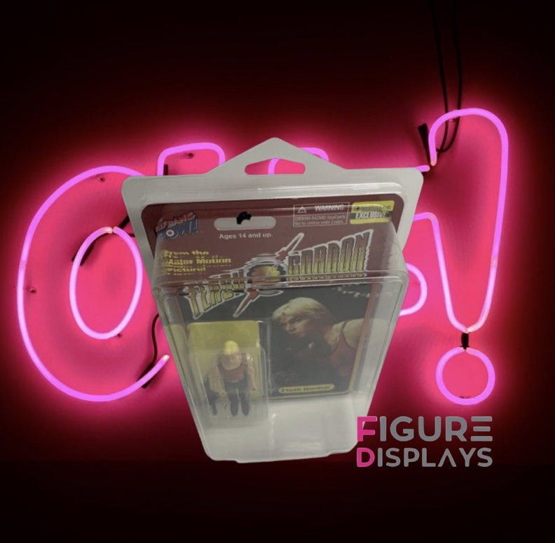 Flash Gordon Blister Display Case Reaction Super7 Figures