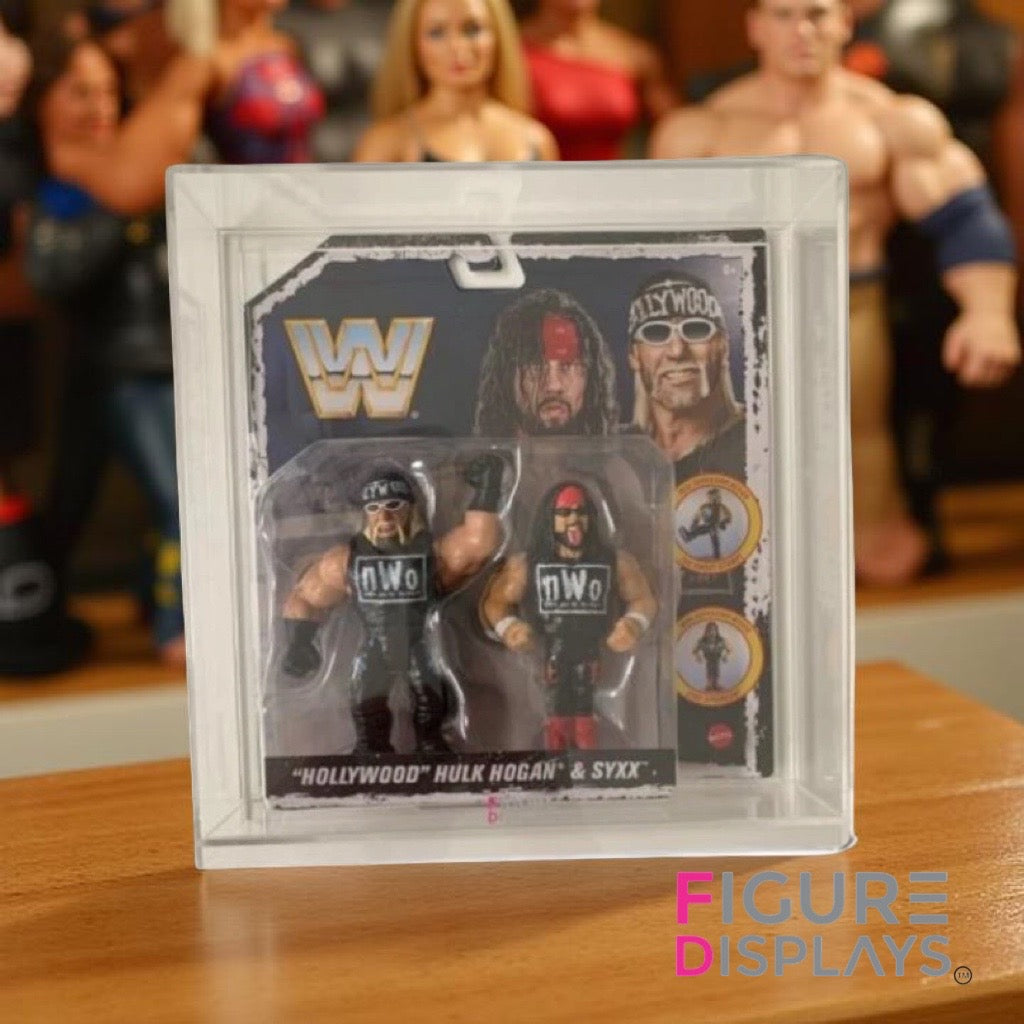 Chella Toys Epic Tag Team Acrylic Display Wrestling Case