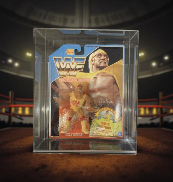 Wwf Hasbro Acrylic Action Figure Cases Moc