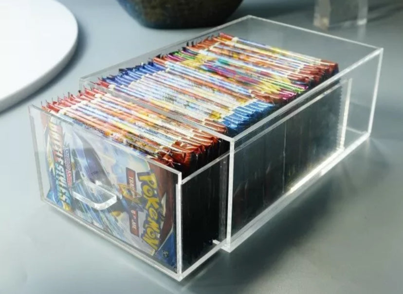 POKÉMON BOOSTER PACK TRAY – ACRYLIC CASE