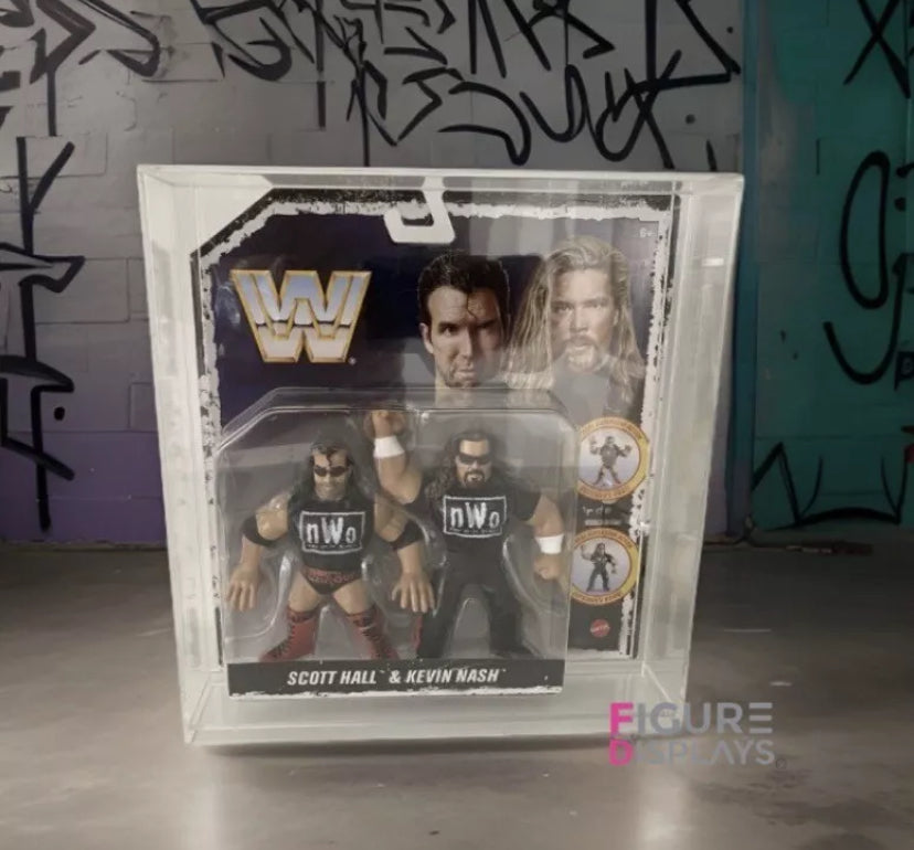 Chella Toys Epic Tag Team Acrylic Display Wrestling Case