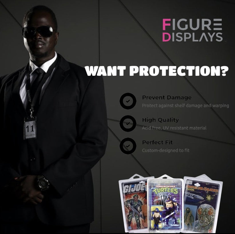 Marvel Retro Blister Display Cases for Carded Action Figures