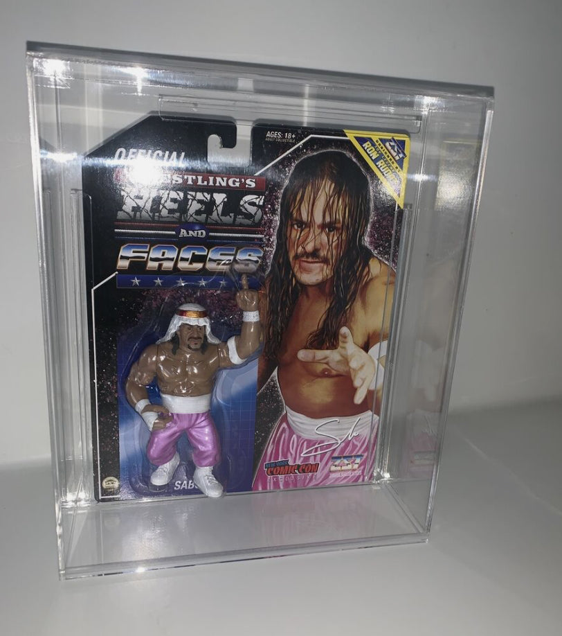 ZST Wrestling’s Heels and Faces Acrylic Display Case zombie sailor Moc Figures