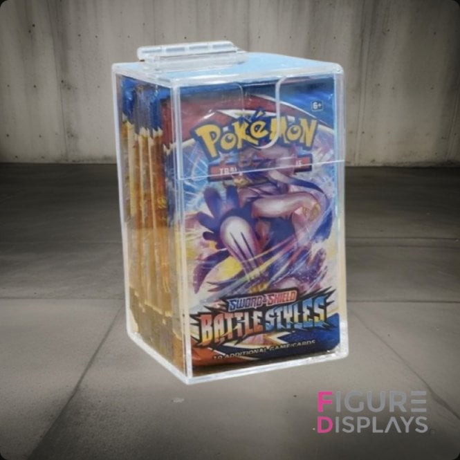 Premium Pokémon Acrylic Pack Display Holder Case