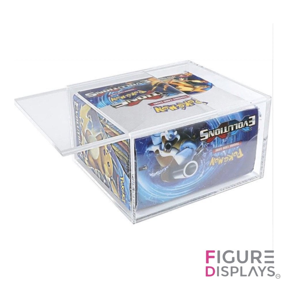 Premium Acrylic Display Case for Pokémon TCG Booster Boxes