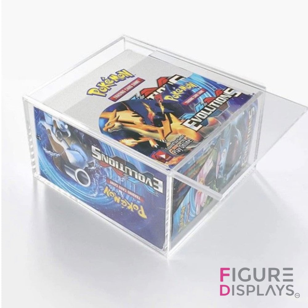 Premium Acrylic Display Case for Pokémon TCG Booster Boxes