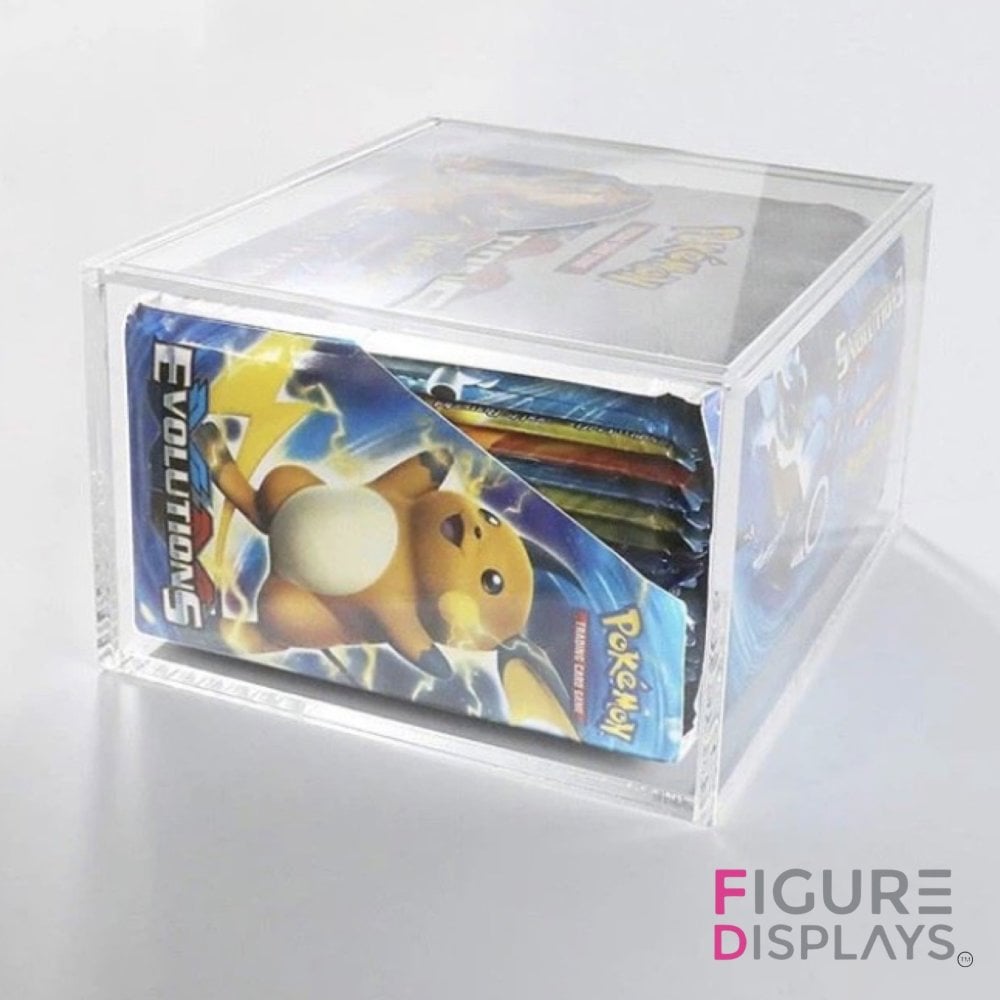 Premium Acrylic Display Case for Pokémon TCG Booster Boxes