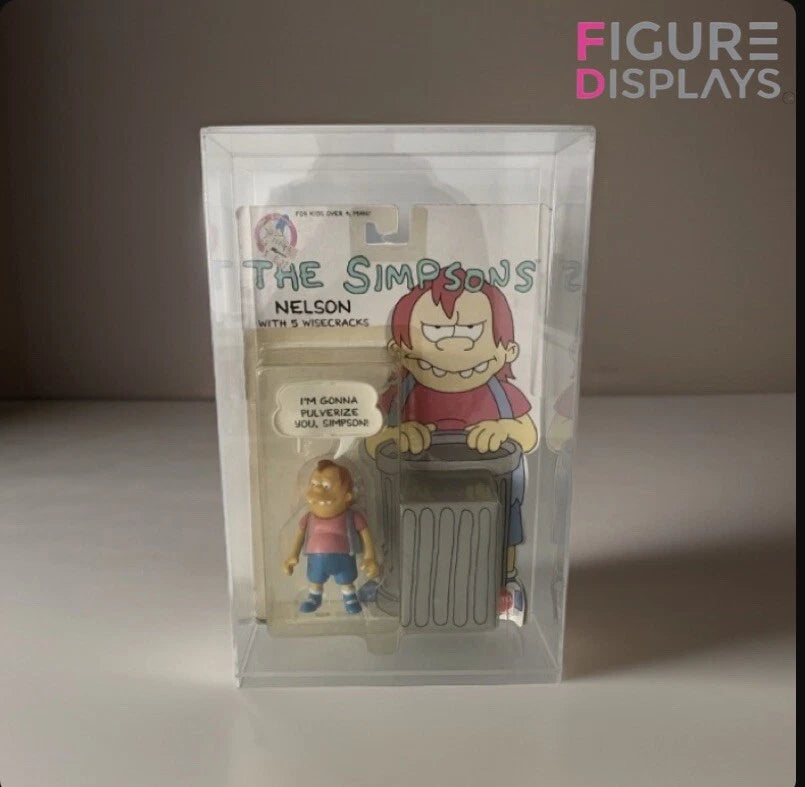 The Simpsons Mattel Acrylic Display Case