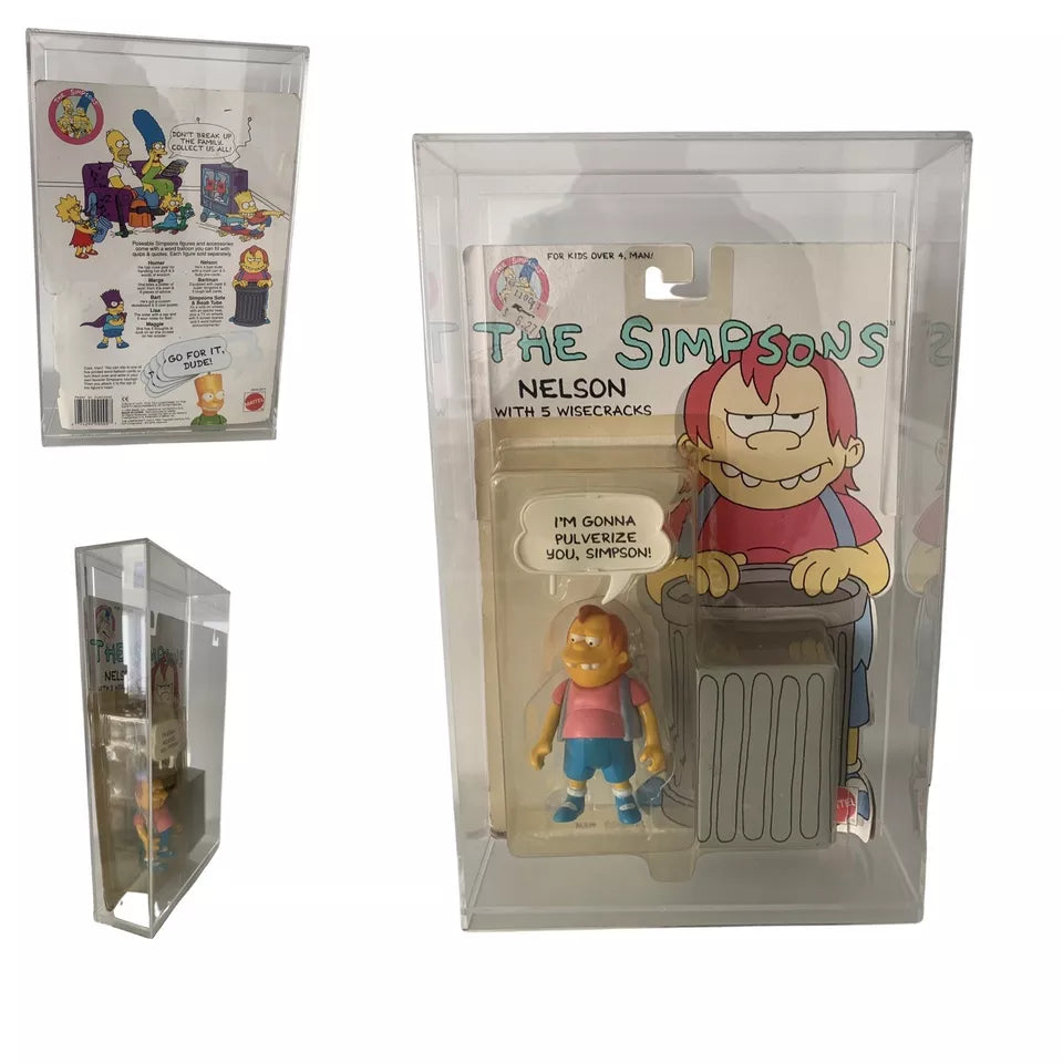 The Simpsons Mattel Acrylic Display Case