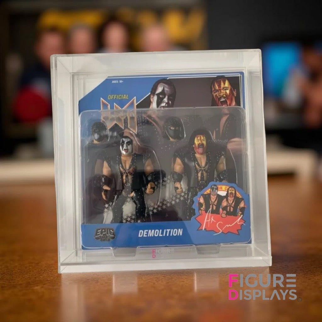 Chella Toys Epic Tag Team Acrylic Display Wrestling Case