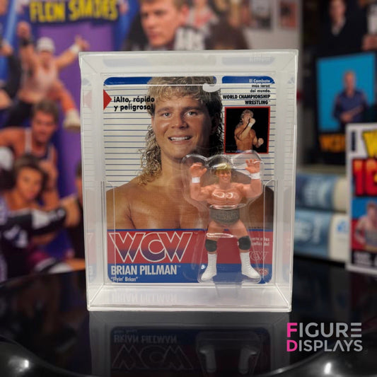 Wcw Acrylic Display Case Galoob Moc Figures