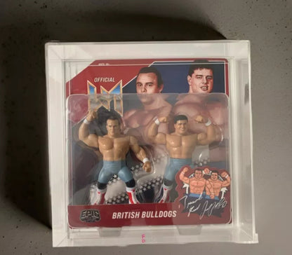 Chella Toys Epic Tag Team Acrylic Display Wrestling Case