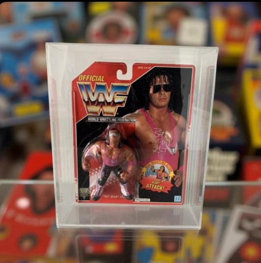Wwf Hasbro Acrylic Action Figure Cases Moc