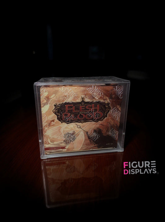 Flesh And Blood  Premium Acrylic Display Case  Booster Boxes