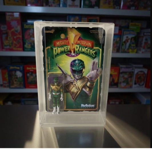 Power Rangers Super 7 Reaction Acrylic Display Case